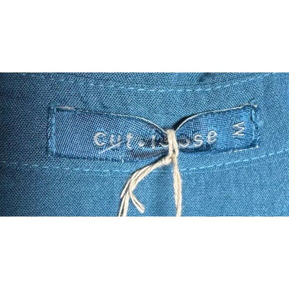 Cut Loose Cut Loose Fall Parachute Crop Easy Shirt button down Size Medium NWT - Picture 5 of 8